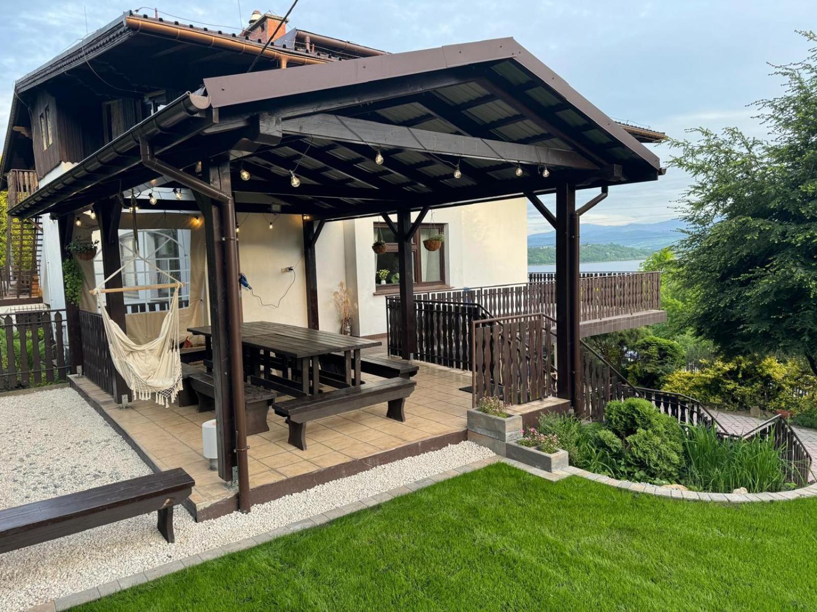 Beskidzka 100 - Sauna & Balia Z Jacuzzi Widok Na Gory I Jezioro Zywieckie Ferienhaus
