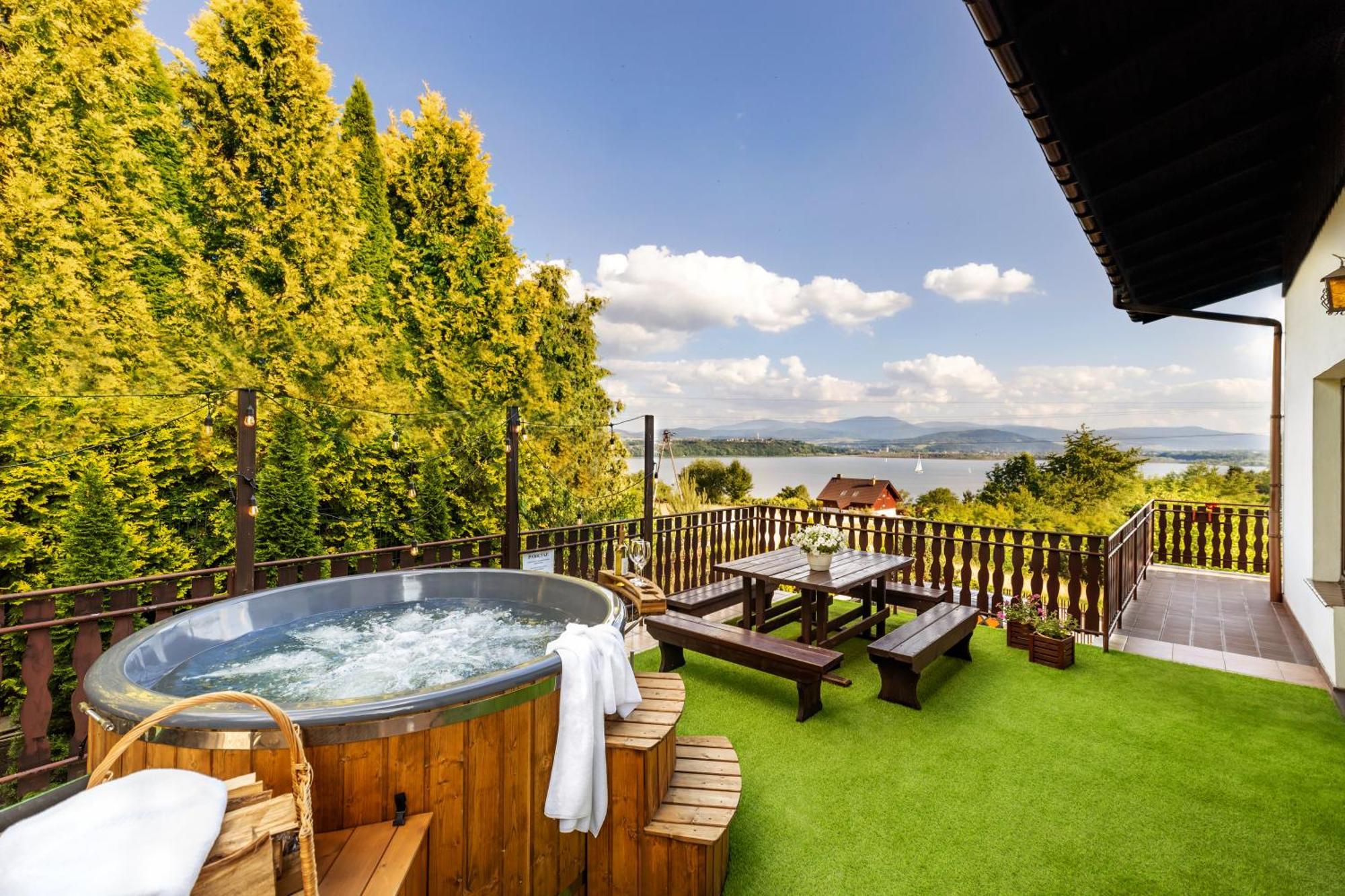 Beskidzka 100 - Sauna & Balia Z Jacuzzi Widok Na Gory I Jezioro Zywieckie Zarzecze (Silesia)